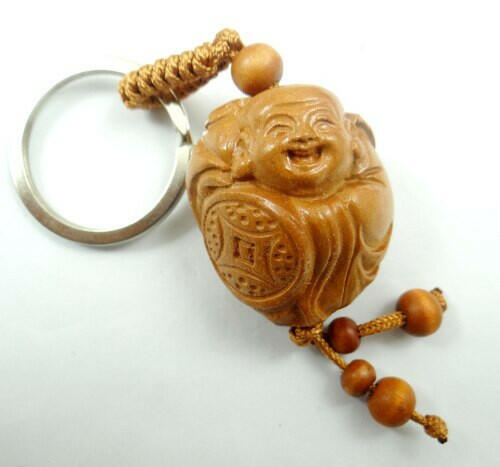 Happy Buddha Keyring