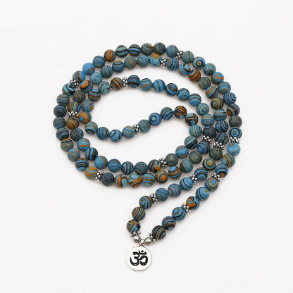 Mala "Natural Energy" 108 Malachite beads