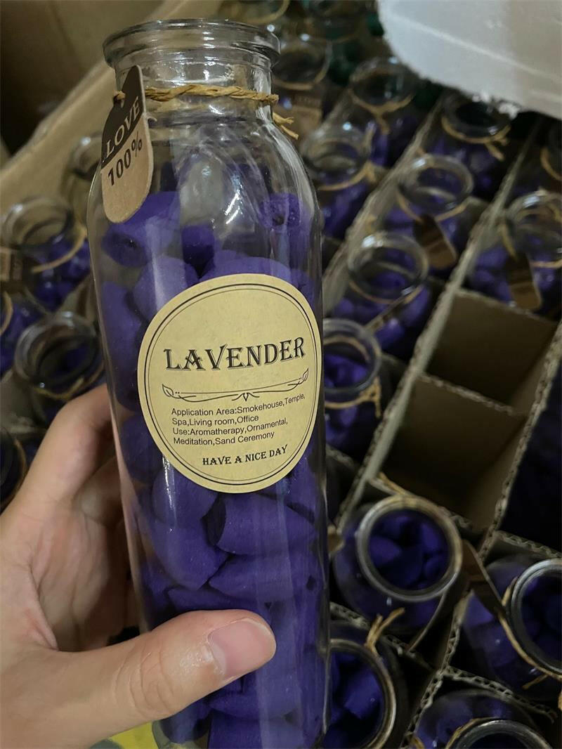 "Parfums d'Asie" Encens en bouteille 58 Cônes