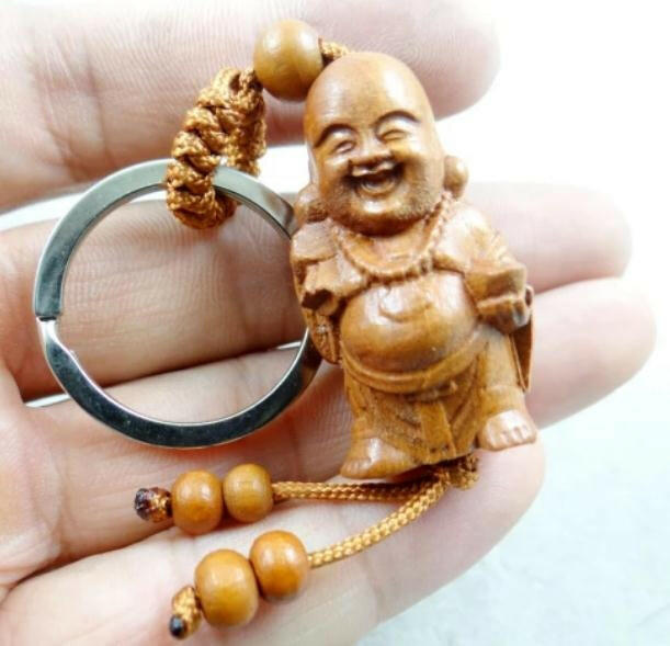 Happy Buddha Keychain